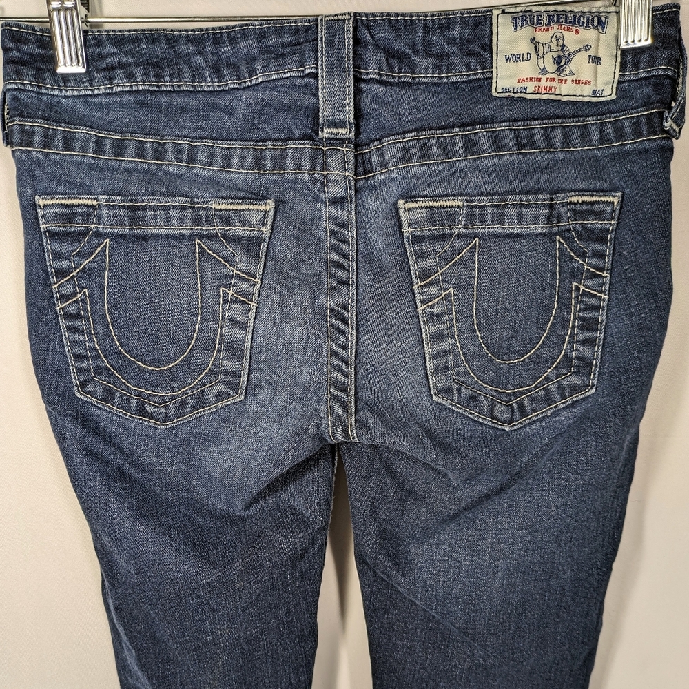 True Religion Women's Skinny Jeans - Size 25 - Picture 3 of 4